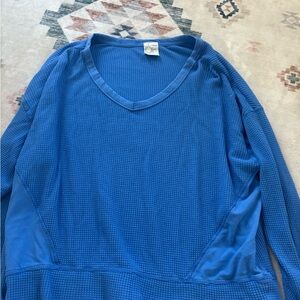 Aerie waffle knit top